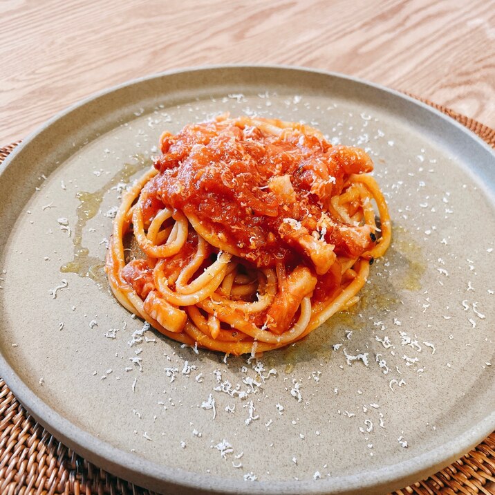 簡単なのに本格 パンチェッタのトマトソースパスタ レシピ 作り方 By 風のおじさん 楽天レシピ 簡単なのに本格 パンチェッタのトマトソースパスタ レシピ 作り方 By 風のおじさん 楽天レシピ